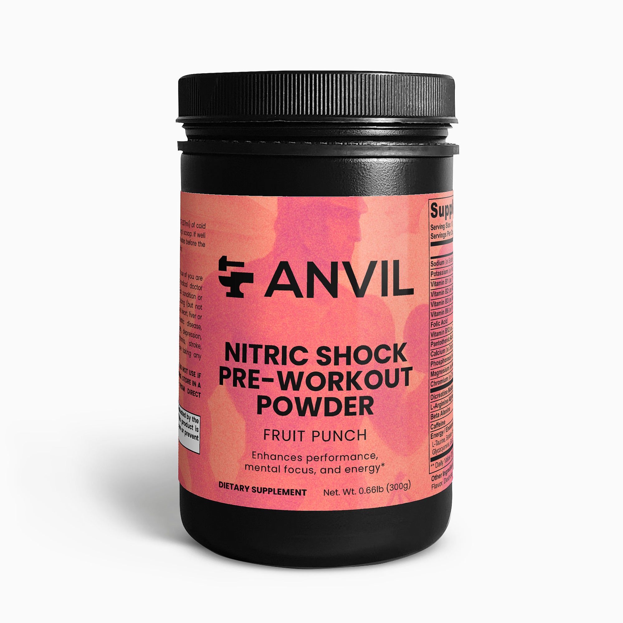 Nitric Shock Pre-Workout Powder (Fruit Punch)